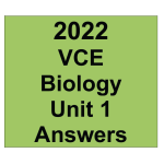 2022 VCE Biology Trial Exam Unit 1